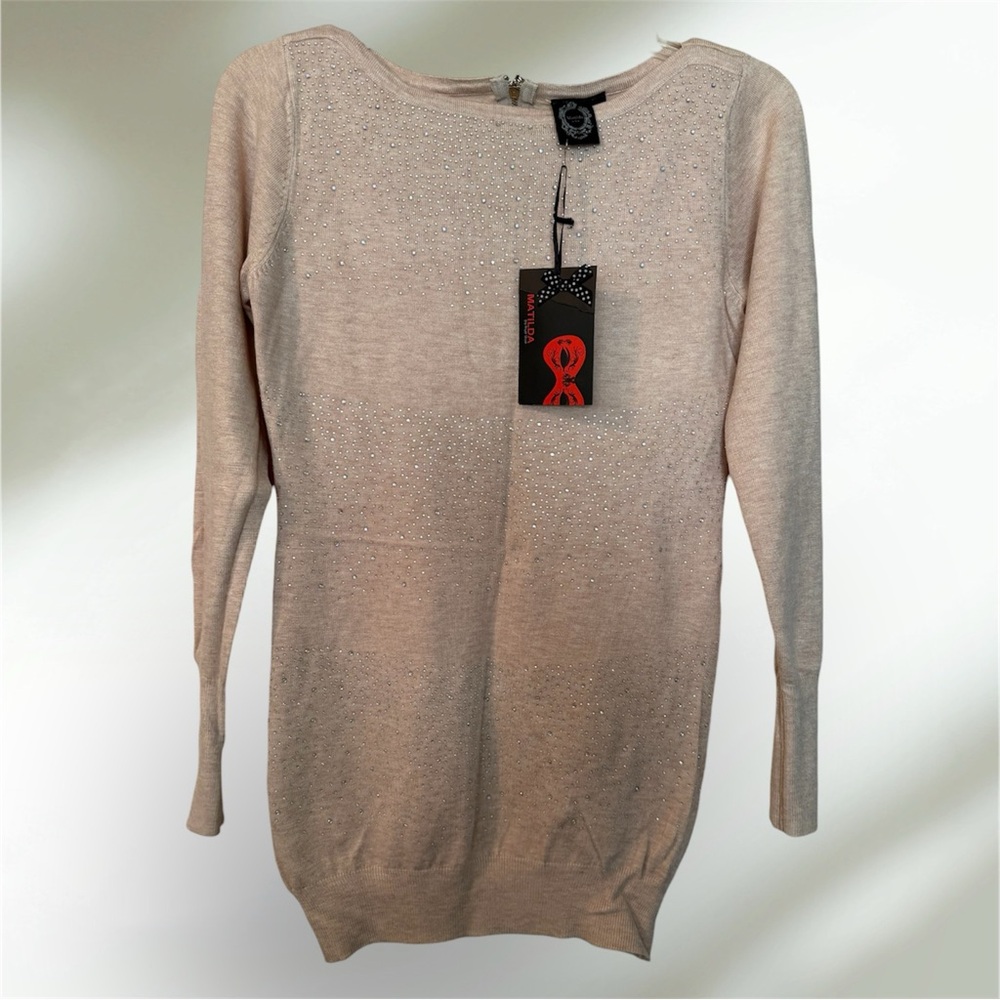 Matilda Elegant Beige Sweater